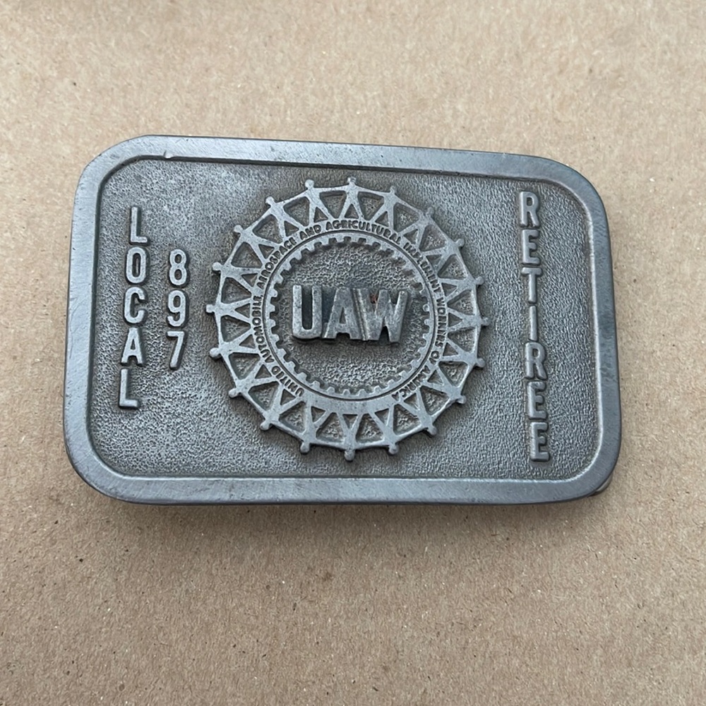 COPY - UAW Belt Buckle